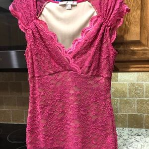 Boston Proper lace shirt